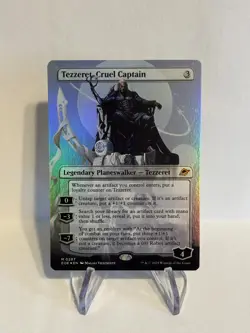 Tezzeret, Cruel Captain (Borderless) Edge of Eternities Foil - Image 1