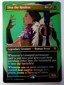 MTG: MH3 Commander - Disa the Restless - FOIL Borderless Mythic 0012 - NM - Image 1