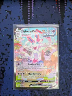 Pokemon Sylveon VMAX 212/203 Evolving Skies Secret Rare Holo Full Art ENG - Image 3