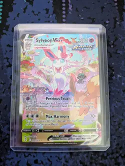 Pokemon Sylveon VMAX 212/203 Evolving Skies Secret Rare Holo Full Art ENG - Image 4