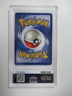 1999 Pokemon Fossil 1st Edition Horsea #49/62 PSA 8 - Image 3