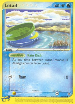 Lotad 66 100 C Sandstorm Pokemon MP - Image 4