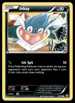 Inkay 45 98 C Ancient Origins Pokemon MP - Image 1