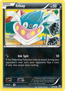 Inkay 45 98 C Ancient Origins Pokemon MP - Image 4