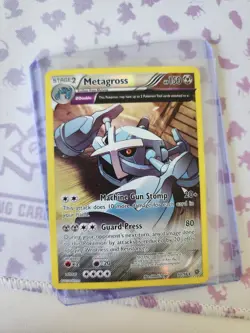 Pokemon : Metagross 50/98 Ancient Origins TCG Metal Iron Leg Rare Stage 2 Card - Image 3