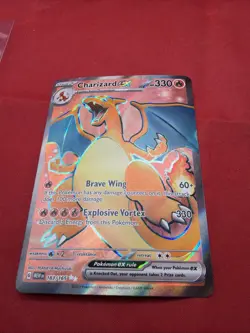 Pokemon TCG Scarlet & Violet 151 Charizard Full Art 183/165 - Image 1