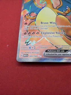 Pokemon TCG Scarlet & Violet 151 Charizard Full Art 183/165 - Image 2