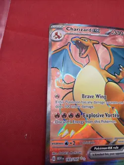 Pokemon TCG Scarlet & Violet 151 Charizard Full Art 183/165 - Image 3