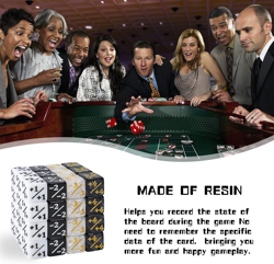 48 Pieces MTG Dice Counters Token Dice, Magic The Gathering Glitter Sparkle, ... - Image 5