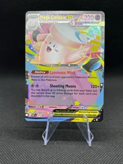 Pokemon ME: Mega Clefable Ex Black Star Promo Moonlit Tin 072 - Image 1