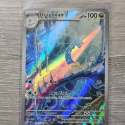 The Pokemon Company Dragonair 181/165 SV 151 Illustration Rare Holo Full Art ENG - Image 1