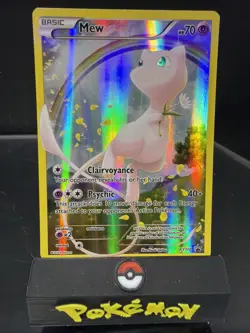 Pokemon TCG Mew XY110 - XY Black Star Promo 2016 Holo Foil Full Art - Image 1