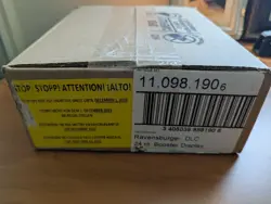Disney Lorcana The First Chapter Factory Sealed Booster Box Case yellow sticker - Image 5