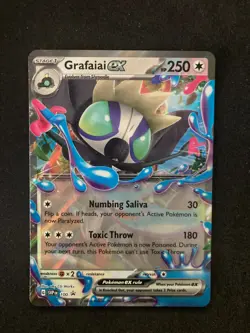 Grafaiai ex SVP EN 100 Promo NM - Mint Pokemon card from box not booster - Image 1