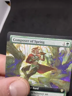 Composer of Spring (Extended Art) Commander Masters Regular MTG 0769 - Image 3