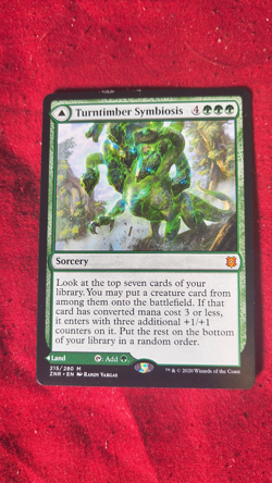 MTG Turntimber Symbiosis - Zendikar Rising (ZNR) - Image 1