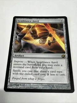 Semblance Anvil 201 Scars of Mirrodin MTG TCG CARD NM LP - Image 1
