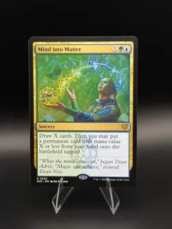 MTG Mind Into Matter 202 Secrets of Strixhaven NM Regular - Image 1