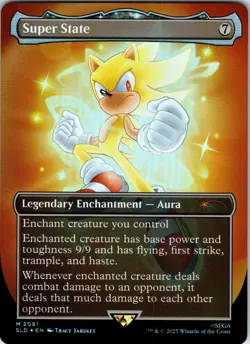 Super State Rainbow Foil M Secret Lair Drop Series 2081 NM - Image 1
