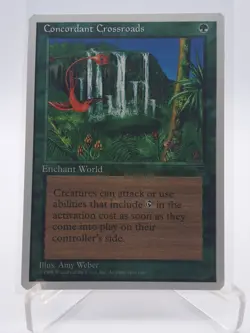 CONCORDANT CROSSROADS 1995 "CHRONICLES" Magic: the Gathering VINTAGE UNPLAYED - Image 1
