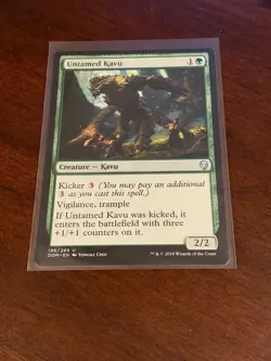 Magic the Gathering Dominaria Untamed Kavu - Image 1