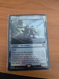 Orcish Bowmasters 2023 Universes Beyond: LOTR: ToME 0103 NM R FOIL - Image 1