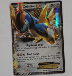The Pokemon Company Cobalion EX 93/135 Plasma Storm Ultra Rare Holo ENG - Image 1