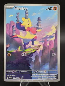 Mienfoo 133/086 SV: White Flare Illustration Rare Holo Pokemon TCG - Image 2