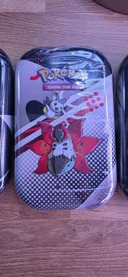 Pokemon TCG Black Bolt & White Flare Mini Tins x 6 -- IN HAND - Image 3