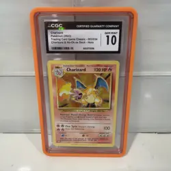 Pokemon Charizard 003/034 CGC 10 Classic Collection Holo 2023 Trading Card - Image 1