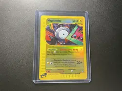 Magnemite [Reverse Holo] #91 Pokemon Aquapolis - Image 1