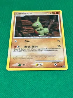 Pokemon Tcg Larvitar 63/100 Stormfront Non Holo - Image 2