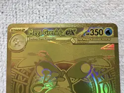 Pokemon Mega Greninja EX 122/086 CR EN Holo Secret Rare 350 HP 2016 Stage 2 - Image 2