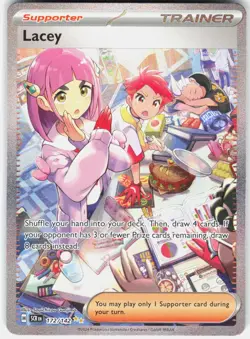 Pokemon Lacey 172/142 Special Illustration Rare Stellar Crown Pokemon Near Mint - Image 1