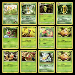 12x Kogas Weedle Lot Beedrill Kakuna Weedle 82.0 Gym Challenge Pokemon Cards Set - Image 1