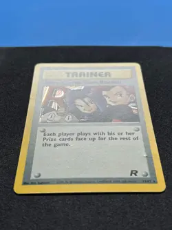 Here Comes Team Rocket! 15/82 Pokemon Team Rocket Unlimited Holo Rare LP/MP 2000 - Image 2