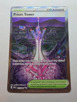 Prism Tower 111/086 Pokemon TCG Chaos Rising Ultra Rare NM - Image 1