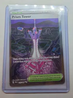 Prism Tower 111/086 Pokemon TCG Chaos Rising Ultra Rare NM - Image 3