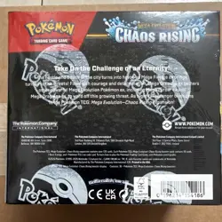 Pokemon TCG Mega Evolution: Chaos Rising English Booster Box 2026 (1 Box) - Image 2