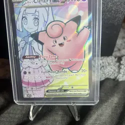 Lillie's Clefairy ex 173/159 Journey Together Full Art Ultra Rare Pokemon TCG NM - Image 1