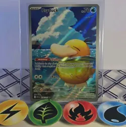 Pokemon TCG Psyduck 226/217 Ascended Heroes Illustration Rare 2026 NM - Image 1