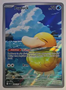 Pokemon TCG Psyduck 226/217 Ascended Heroes Illustration Rare 2026 NM - Image 2