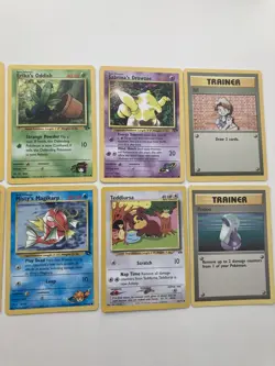 Pokemon TCG Gym Challenge Bundle 9 Cards Vintage + 3 others - Image 5