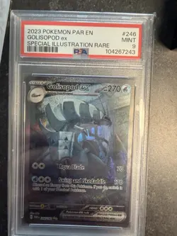 Pokemon Golisopod ex Paradox Rift Special Illustration Rare Holo PSA 9 - Image 2