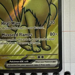 The Pokemon Company Ninetales ex 186/165 SV 151 Full Art Holo UR 260 HP ENG - Image 4