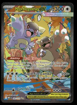 Mega Kangaskhan ex 182/132 Special Illustration Rare Mega Evolution Pokemon NM/M - Image 1