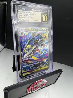 🔥🔥Mega Sharpedo EX 113/080 Special Art Rare Holo Pokemon CGC 10 Pristine - Image 3