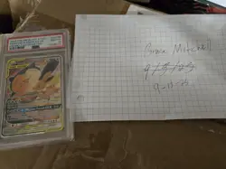 Pokemon Eevee and Snorlax SM169 Tag Team GX Promo Sun And Moon Era PSA 10 - Image 1