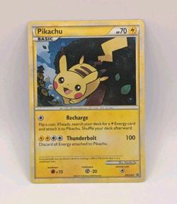 Pikachu HGSS03 Holo Pokemon TCG 2010 HGSS Black Star Promo LP - Image 1
