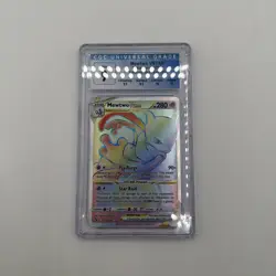 Pokemon Mewtwo Vstar 079/078 Pokemon Go Rainbow Secret Rare CGC 9 - Image 1